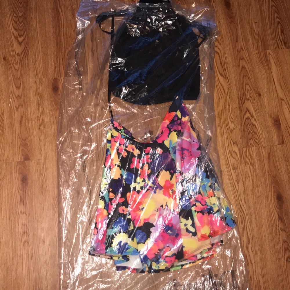 Two piece hoco dress